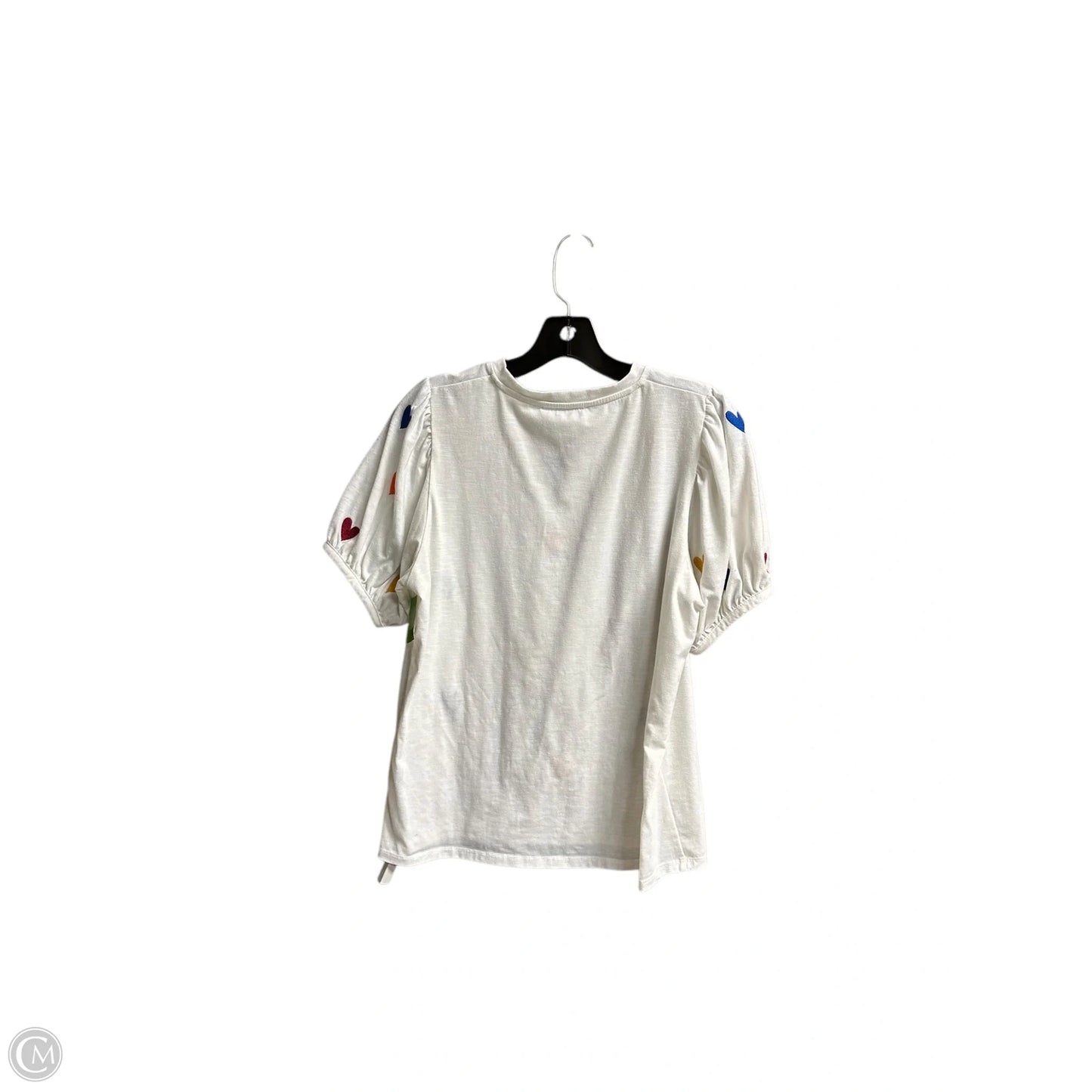 Top Short Sleeve By Thml In White, Size: M