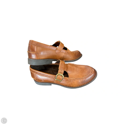 Shoes Flats By Born In Brown, Size: 6