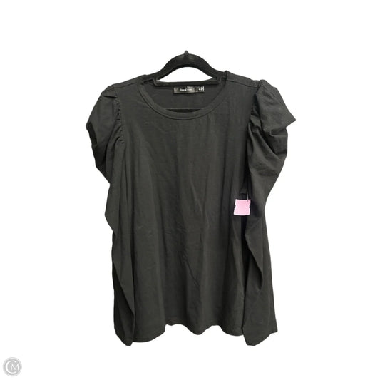 Top Long Sleeve By Doe & Rae In Black, Size: M