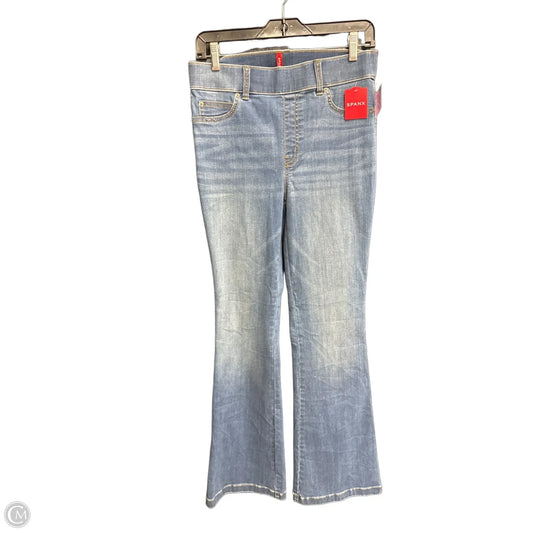 Jeans Flared By Spanx In Blue Denim, Size: M