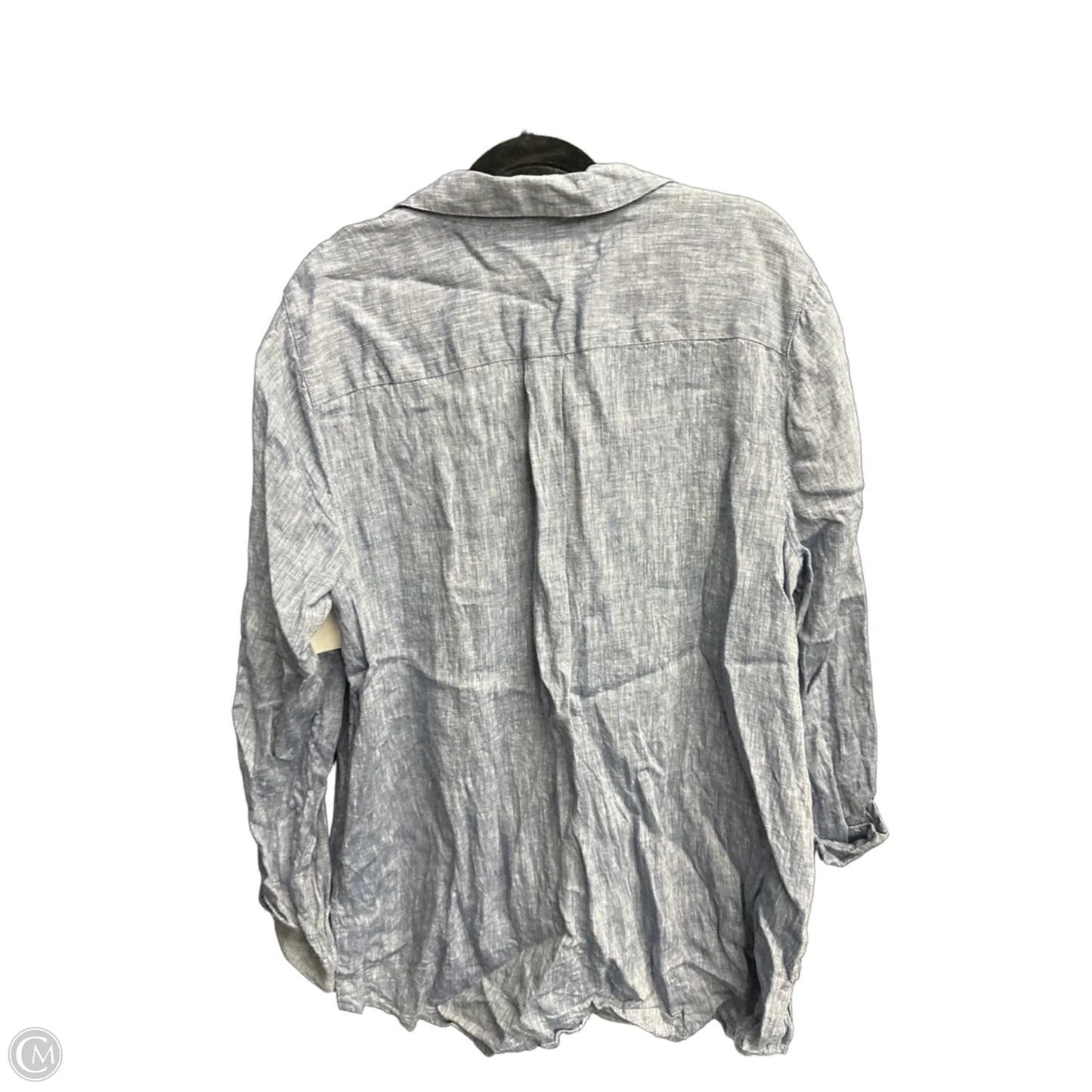 Top Long Sleeve By J. Jill In Blue, Size: L