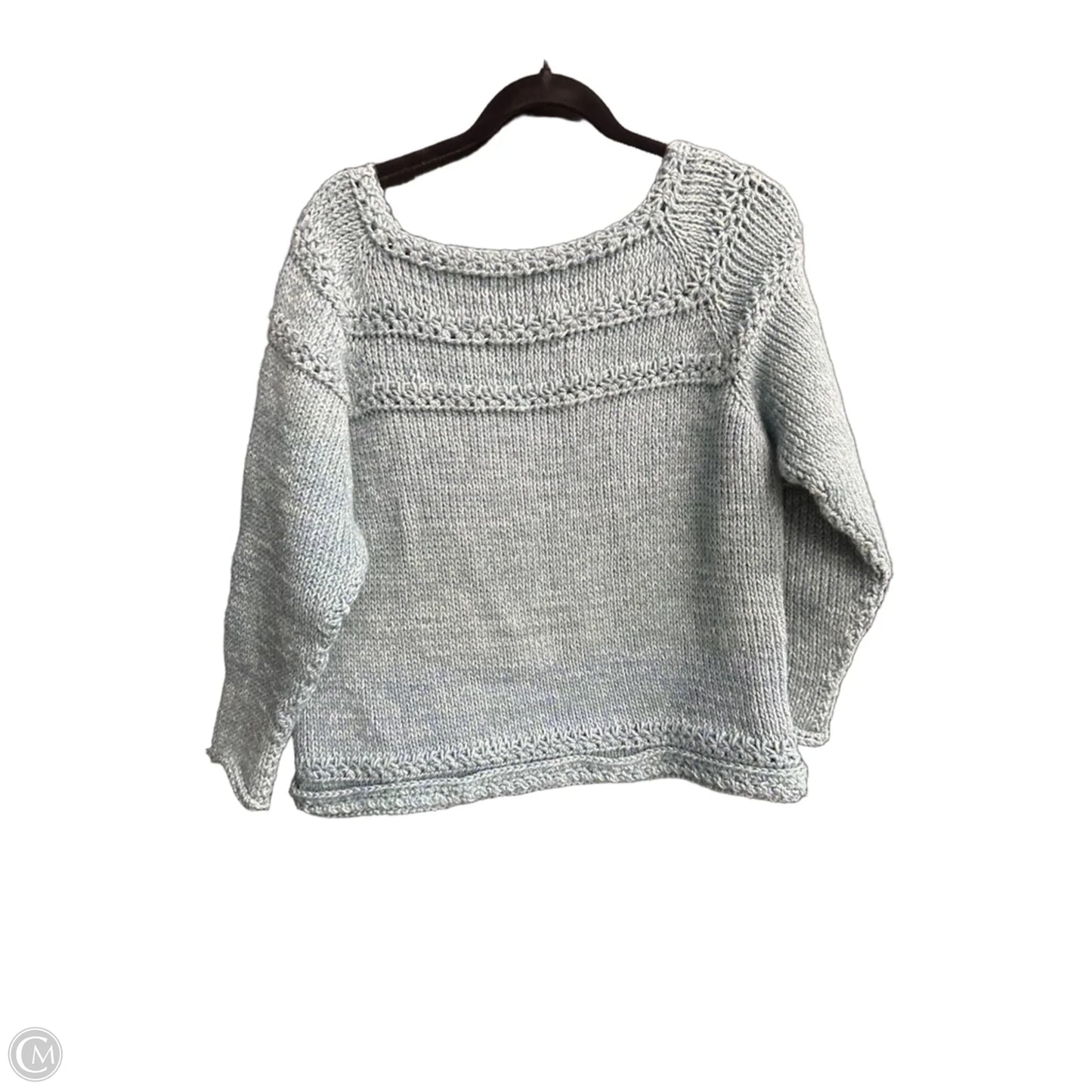 Sweater By Clothes Mentor In Aqua, Size: M
