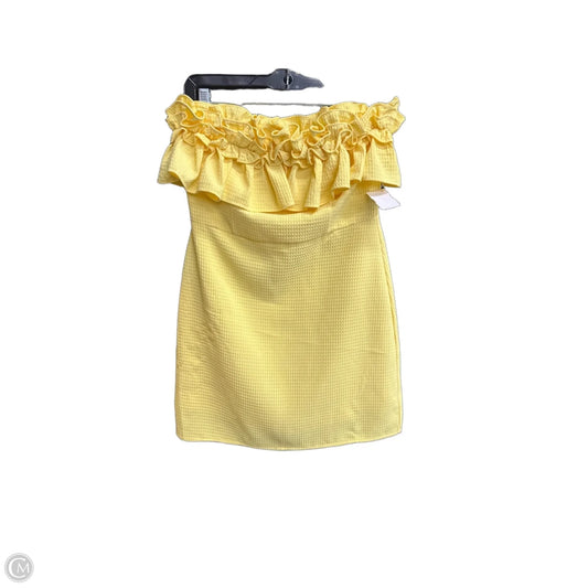 Dress Party Short By She + Sky In Yellow, Size: S