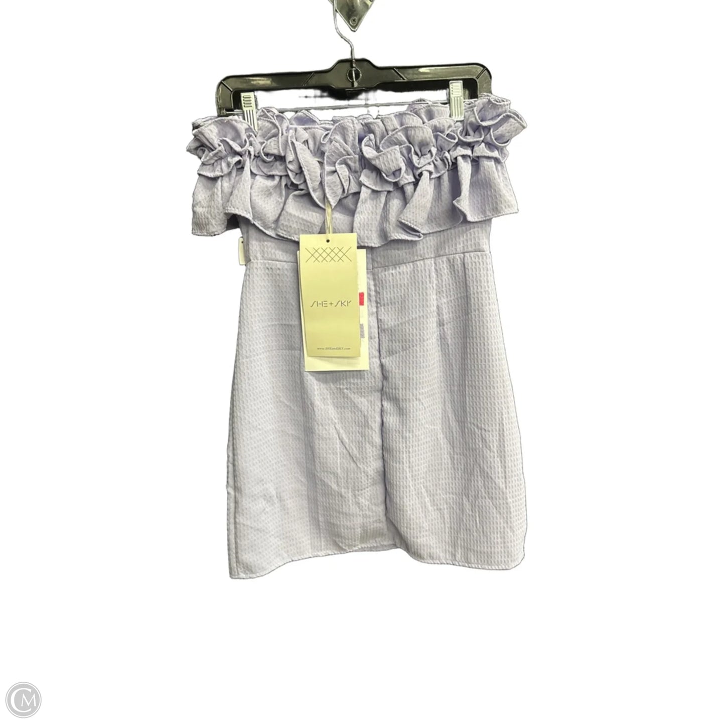 Dress Party Short By She + Sky In Purple, Size: S