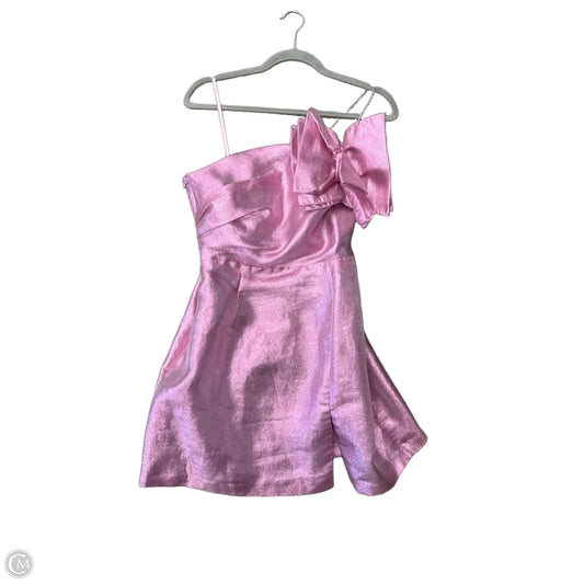 Dress Party Short By Clothes Mentor In Pink, Size: 2