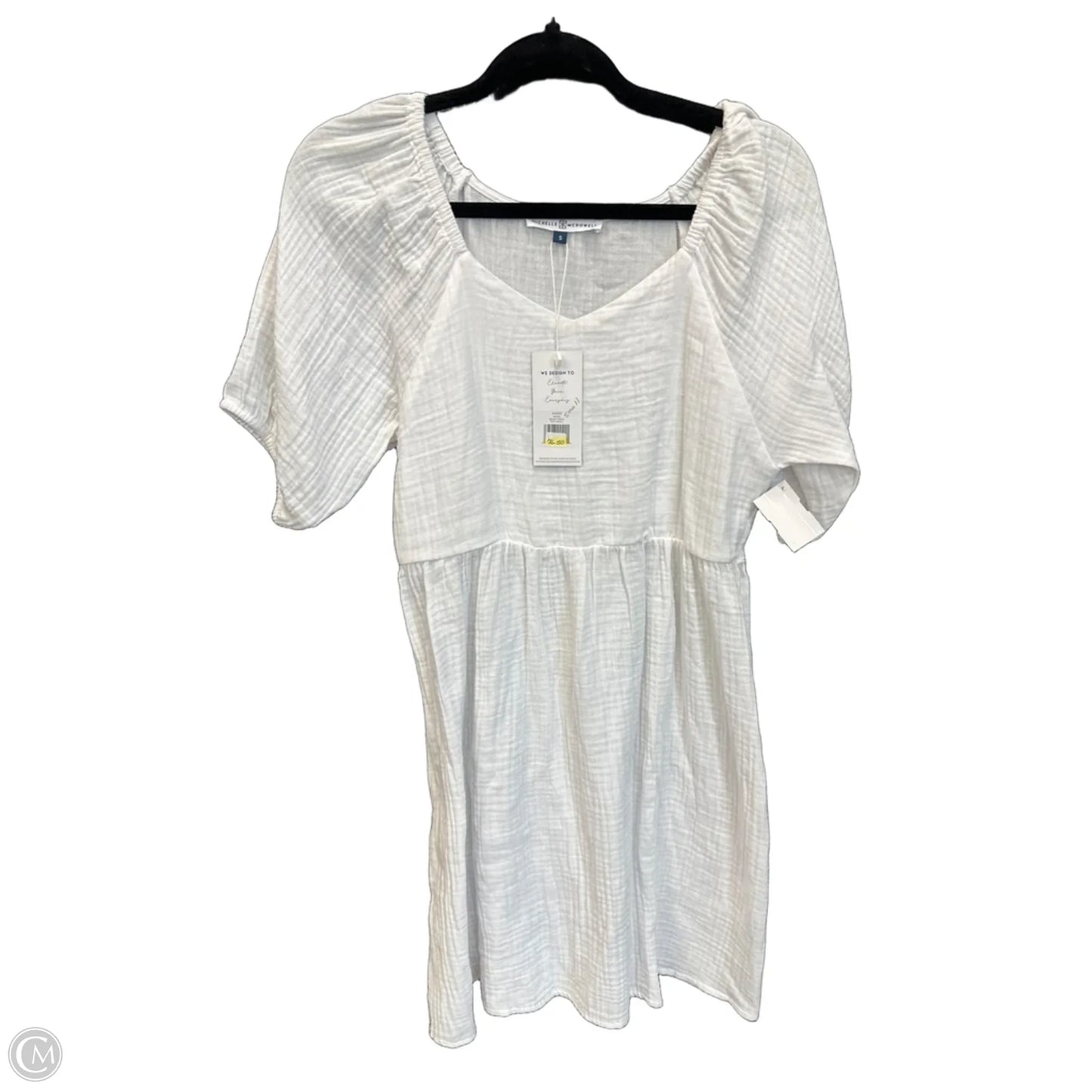 Dress Casual Midi By Michelle Mcdowell In White, Size: S
