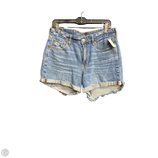 Shorts By American Eagle In Blue Denim, Size: 8