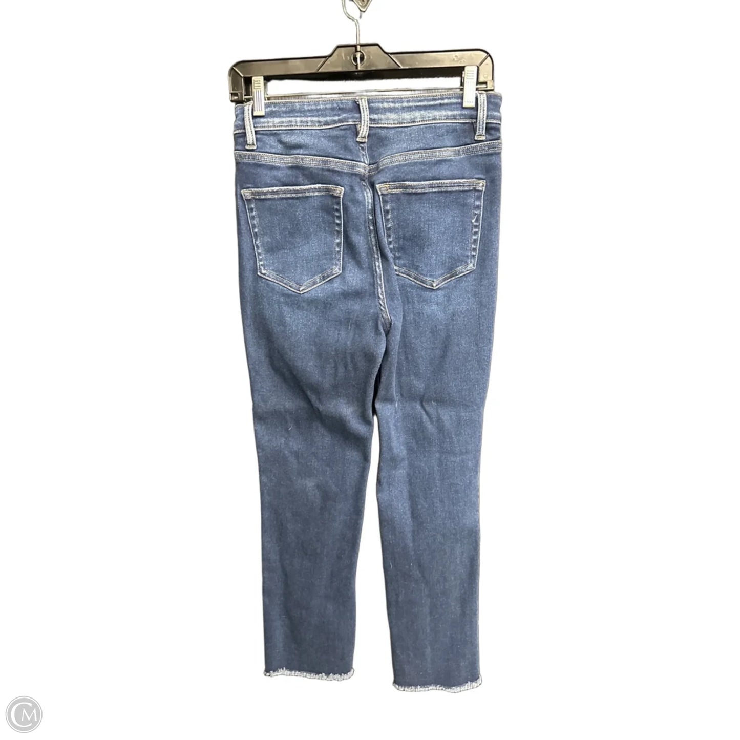 Jeans Straight By Vervet In Blue Denim, Size: 4