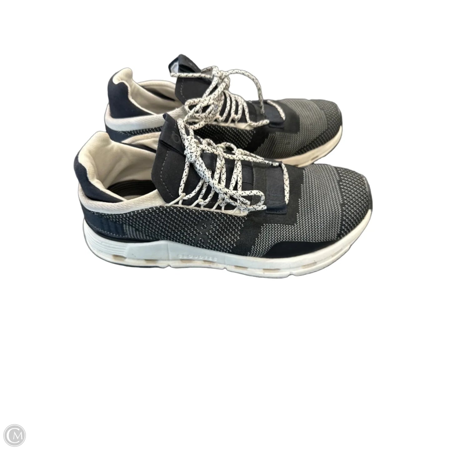 Shoes Athletic By On Cloud In Black & White, Size: 8