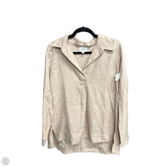 Top Long Sleeve By Everly In Pink, Size: S