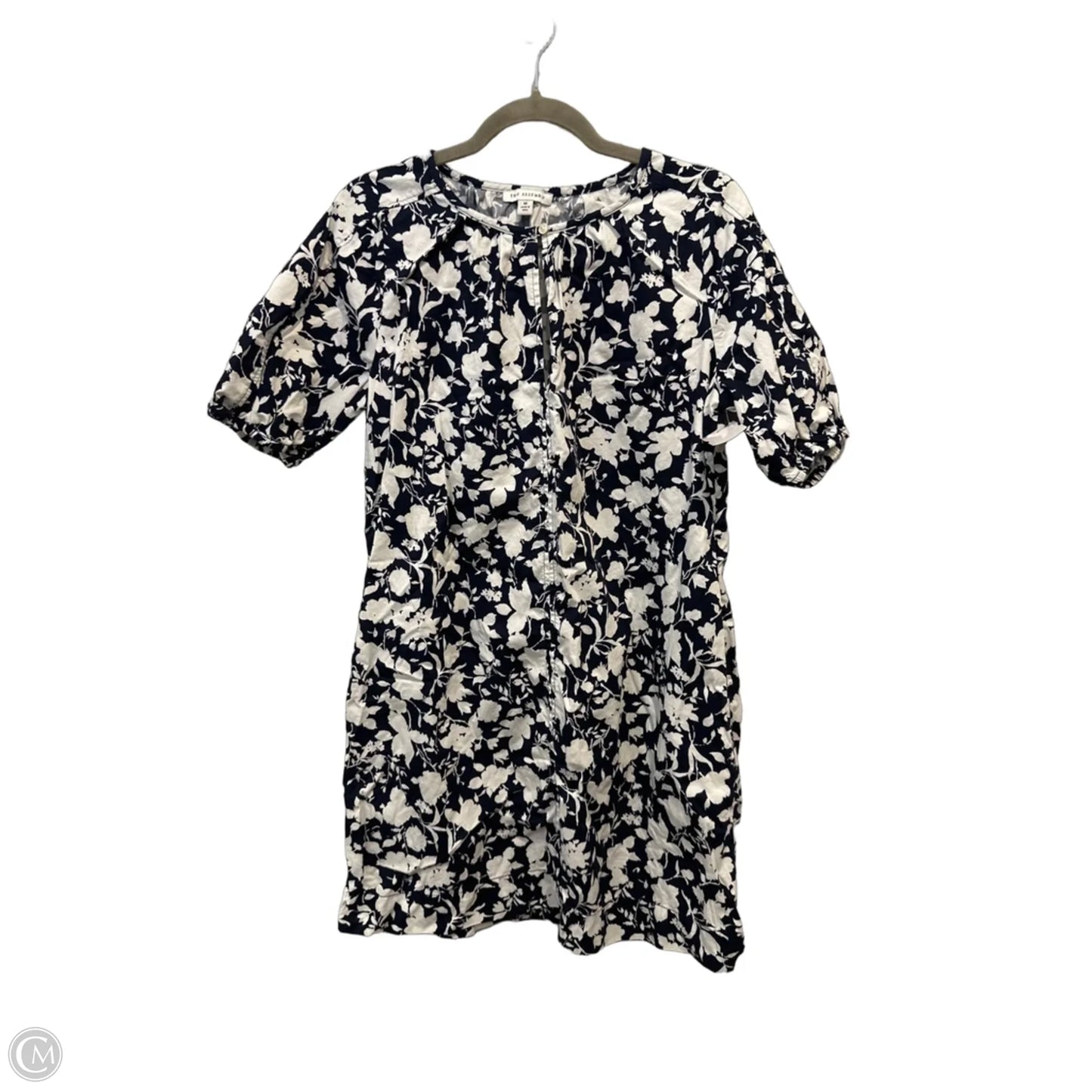 Dress Casual Midi By Free Assembly In Floral Print, Size: M
