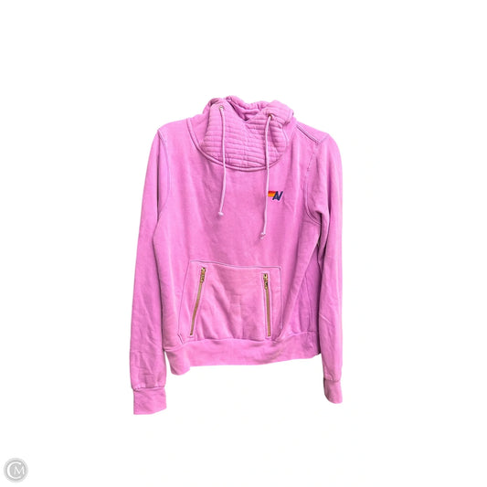 Sweatshirt Hoodie By Clothes Mentor In Purple, Size: S