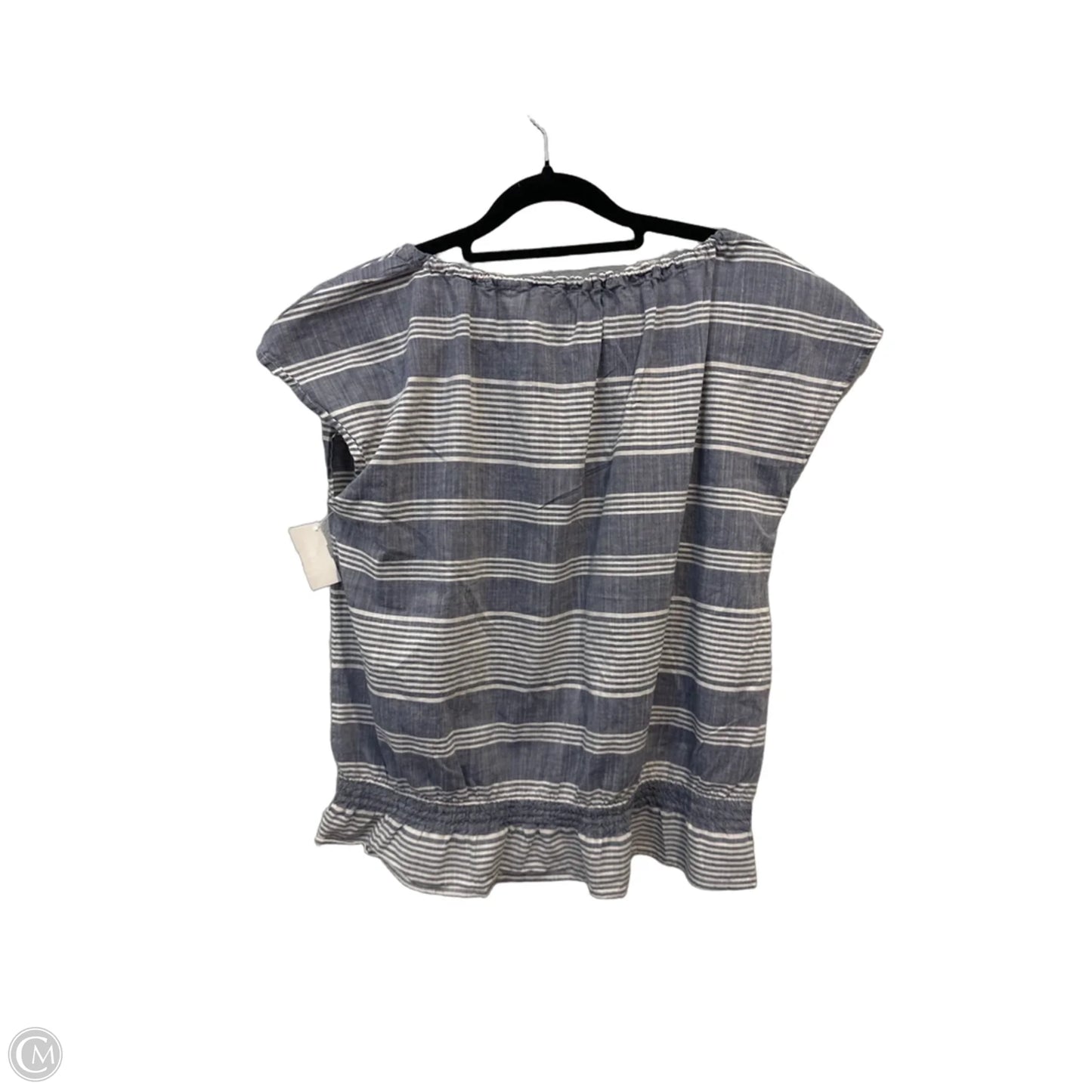 Top Sleeveless By Loft In Striped Pattern, Size: S