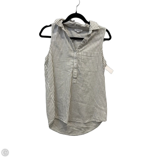 Top Sleeveless By Beachlunchlounge In Striped Pattern, Size: Sp