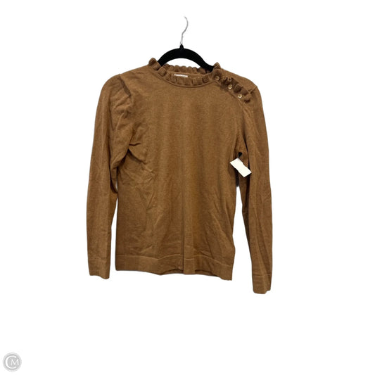 Top Long Sleeve By J. Crew In Brown, Size: Xs