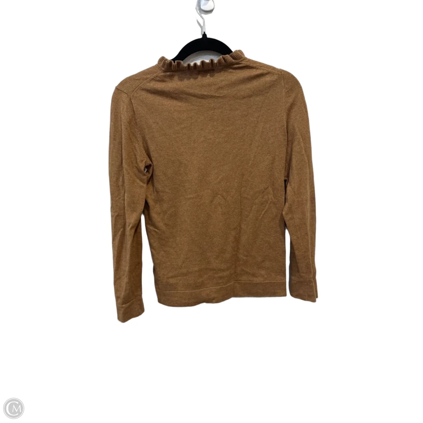 Top Long Sleeve By J. Crew In Brown, Size: Xs
