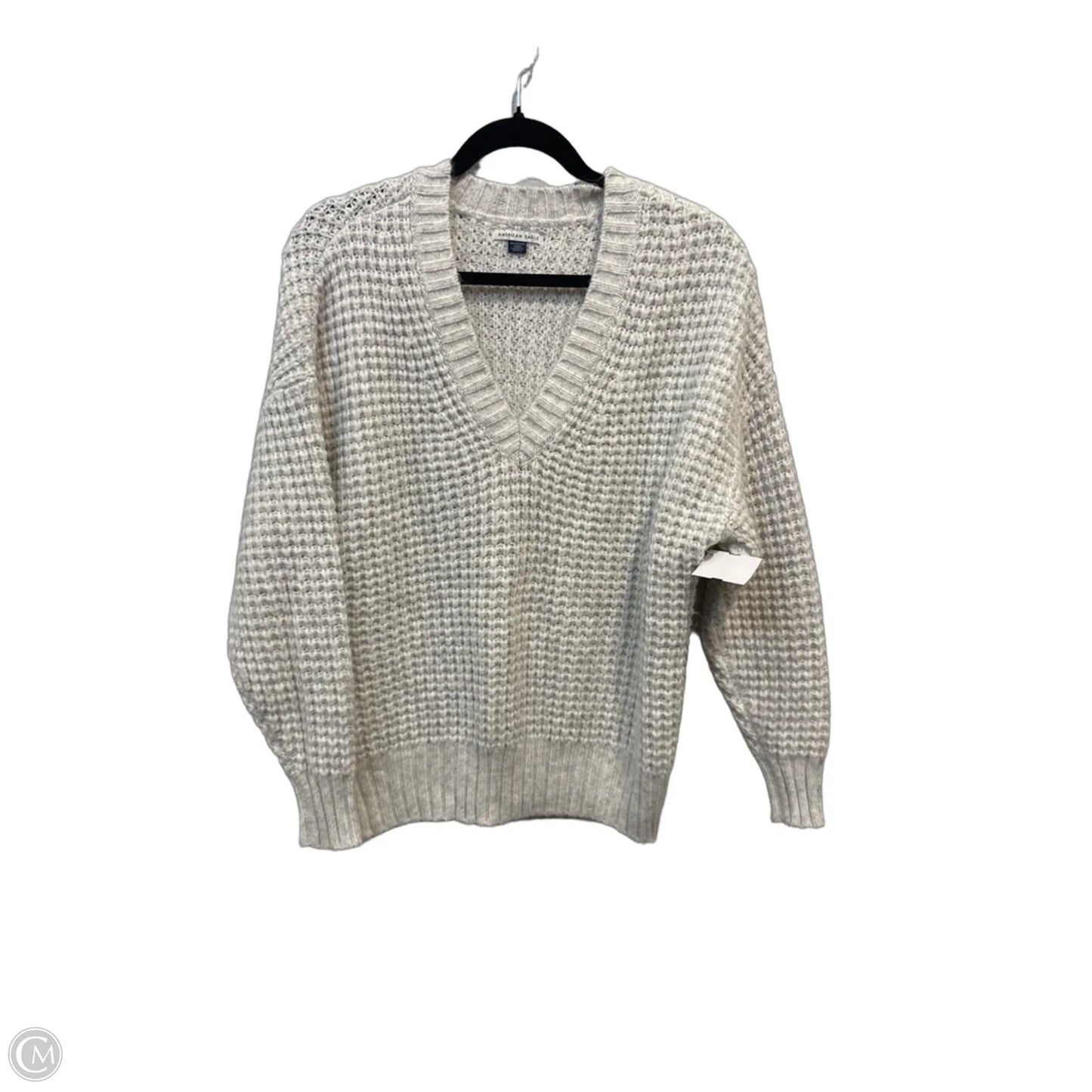 Sweater By American Eagle In Grey, Size: Xsp