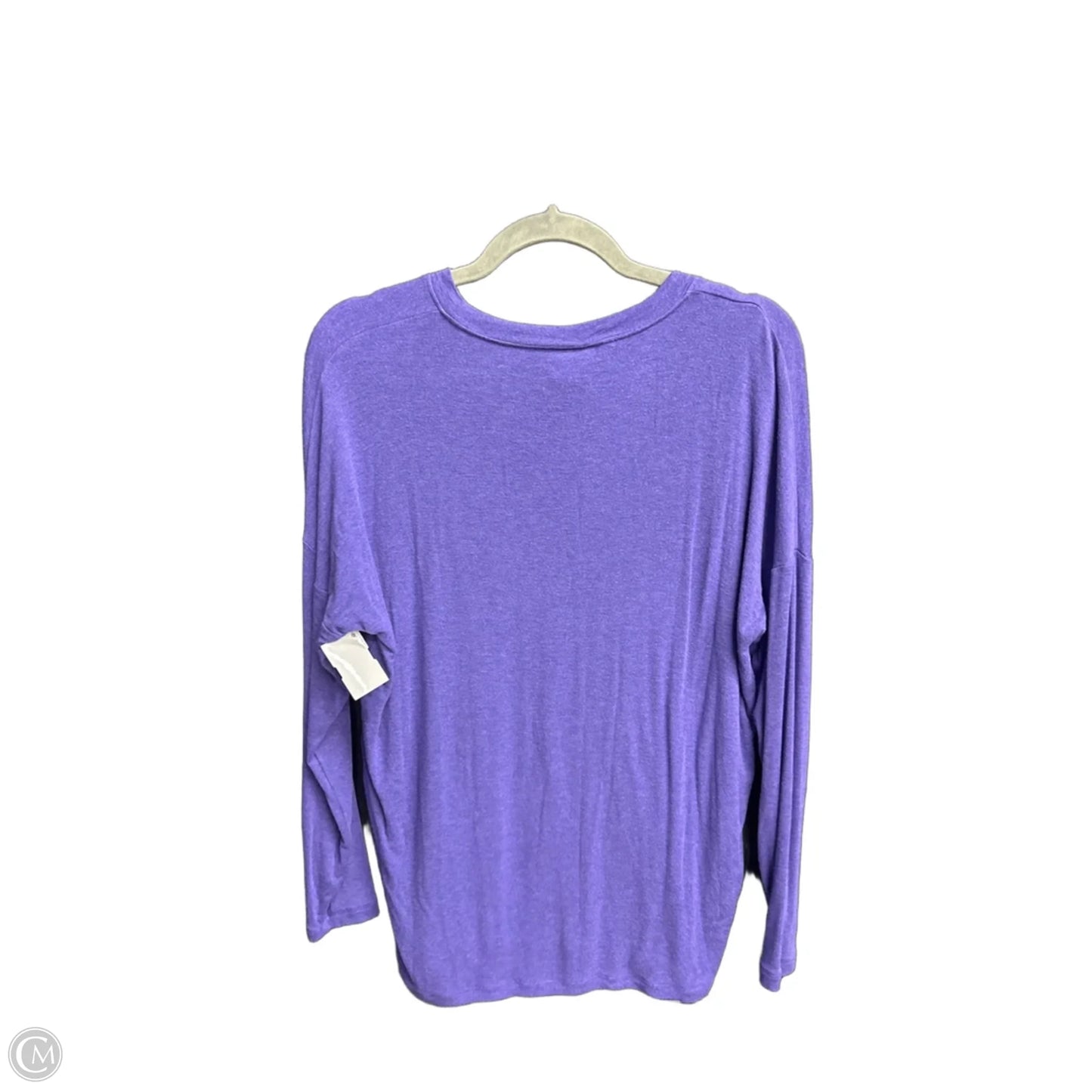 Top Long Sleeve By Cabi In Purple, Size: Xs