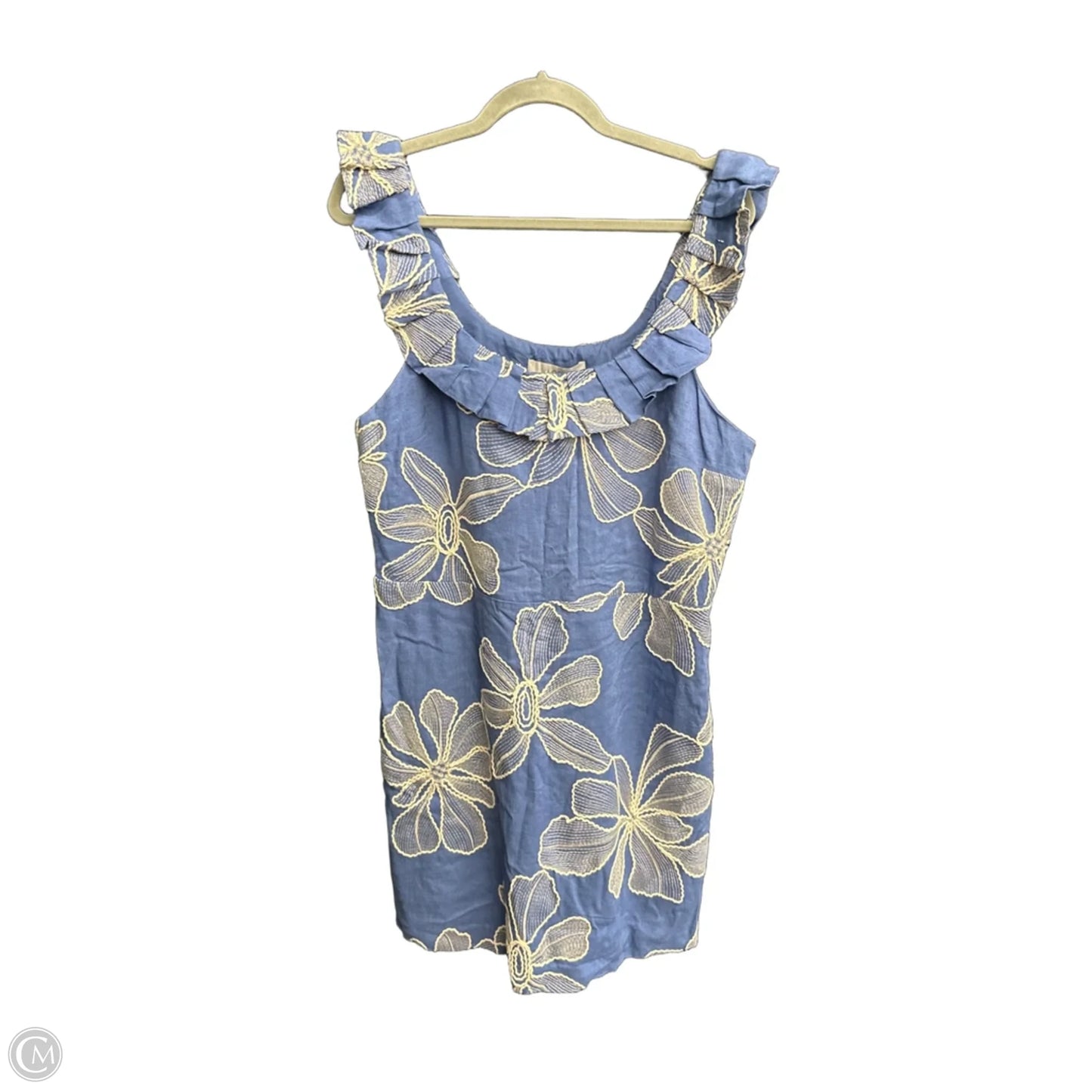 Dress Casual Midi By Loft In Floral Print, Size: Xl