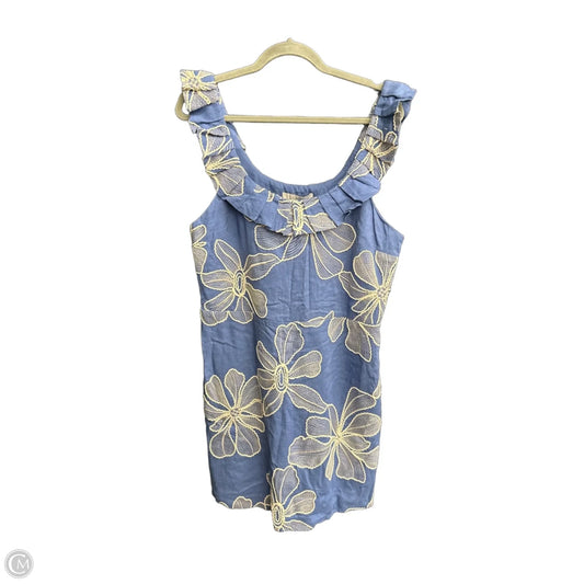Dress Casual Midi By Loft In Floral Print, Size: Xl