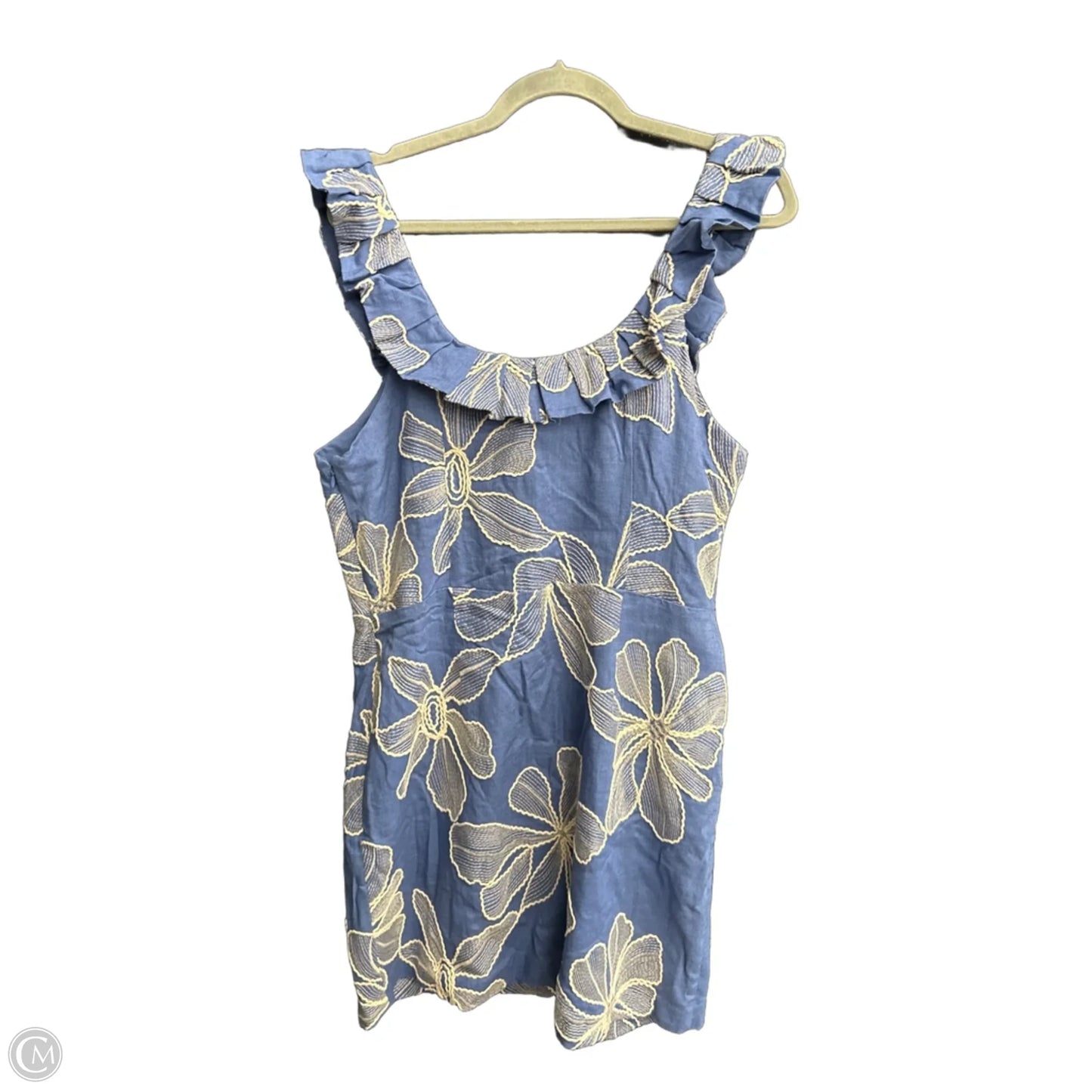 Dress Casual Midi By Loft In Floral Print, Size: Xl