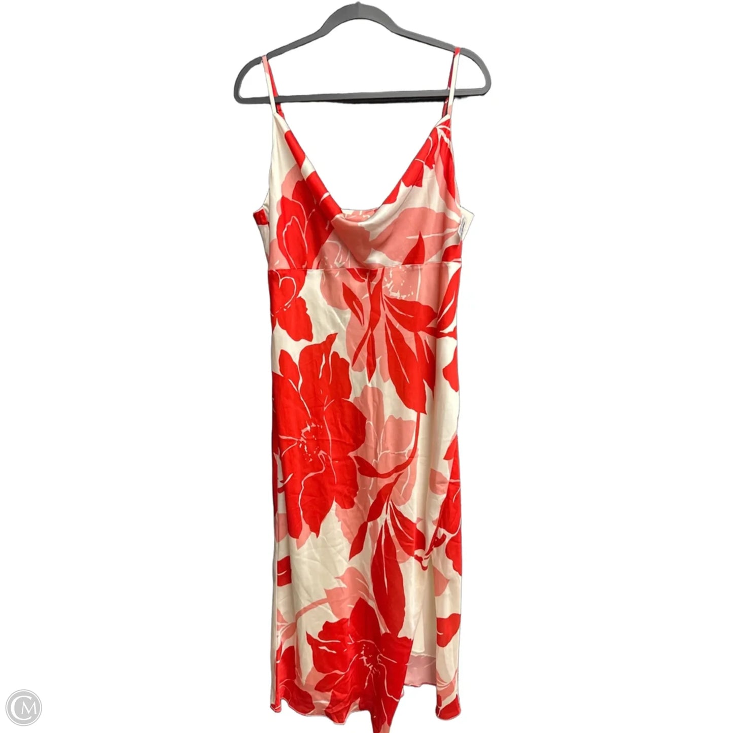 Dress Casual Maxi By Adelyn Rae In Floral Print, Size: Xl