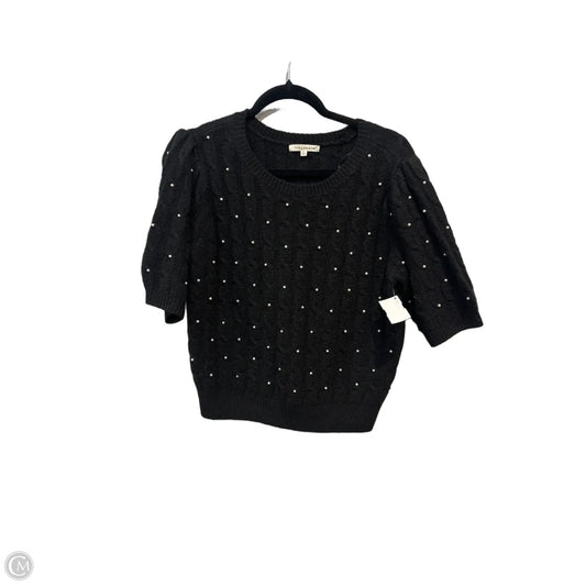 Blouse Short Sleeve By Copper Key In Black & White, Size: L