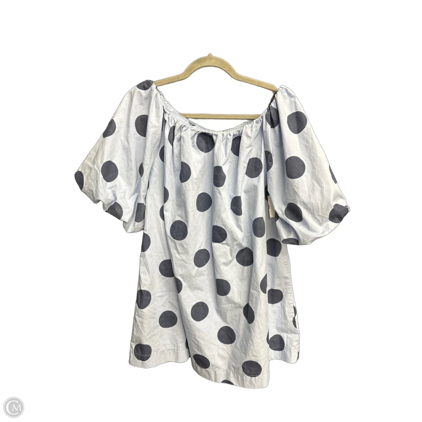 Dress Casual Short By Clothes Mentor In Polkadot Pattern, Size: L