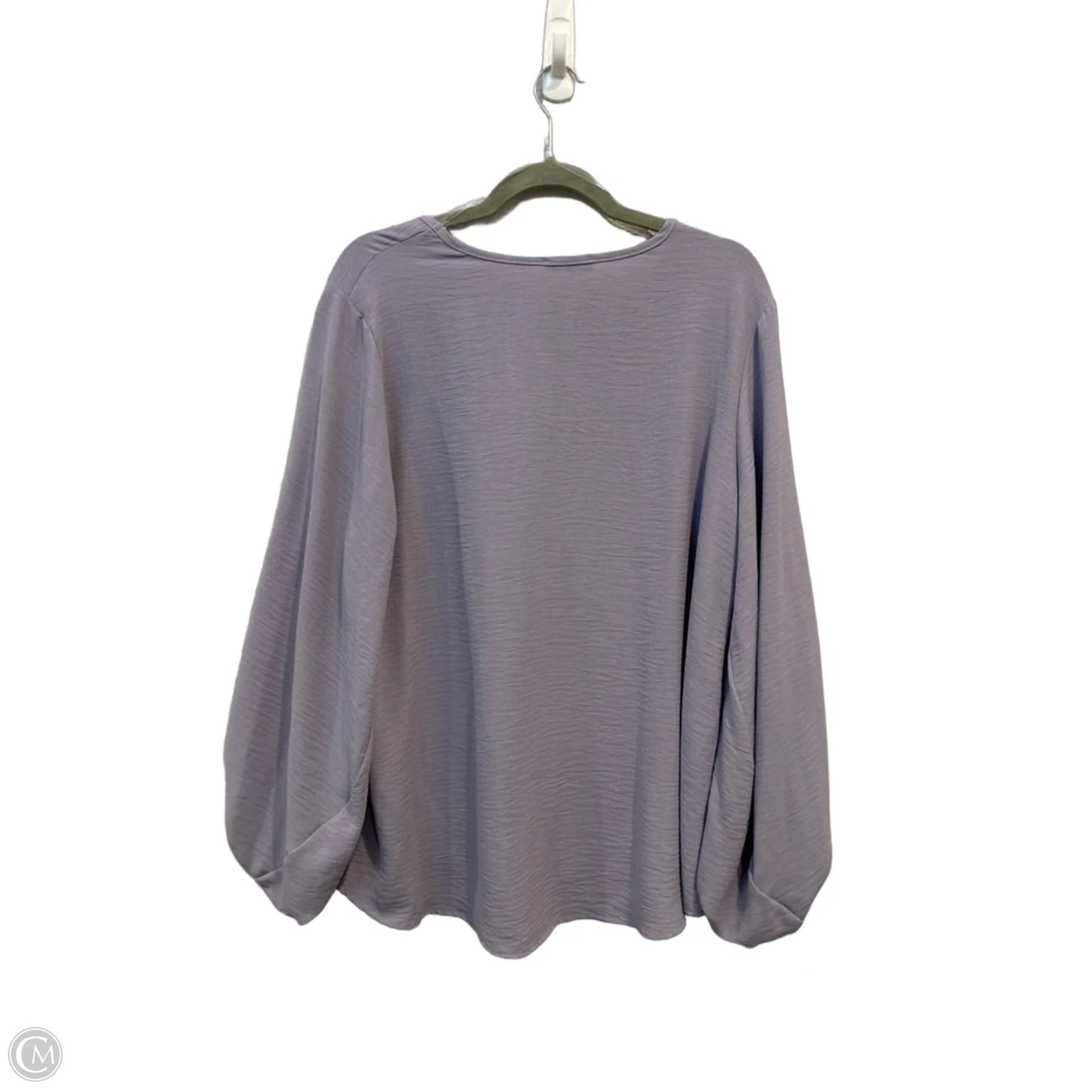 Top Long Sleeve By Jodifl In Purple, Size: L