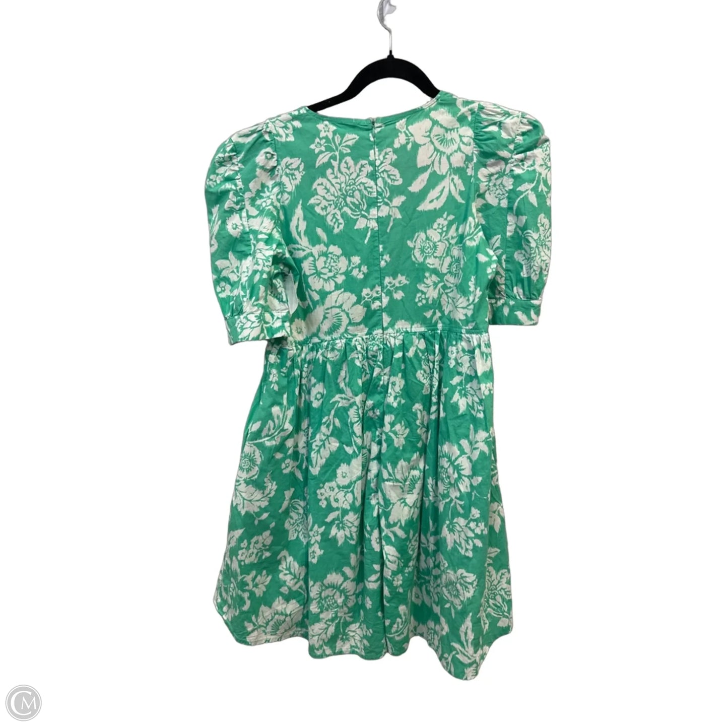 Dress Casual Midi By Entro In Green & White, Size: S