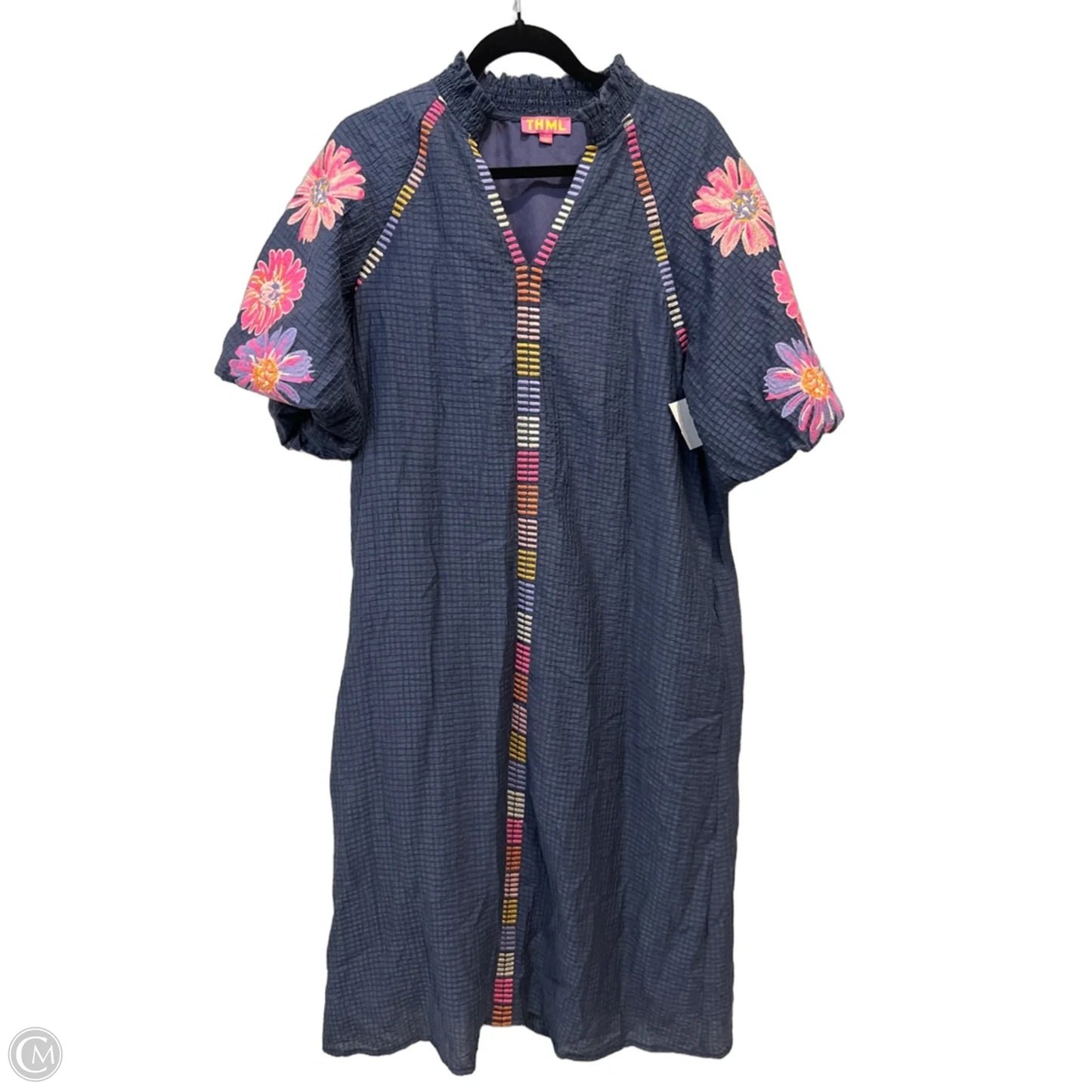 Dress Casual Maxi By Thml In Floral Print, Size: L