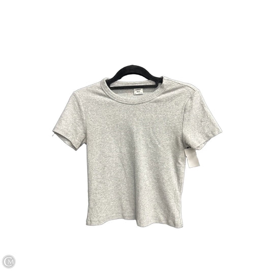 Top Short Sleeve By Sunday Best In Grey, Size: Xs