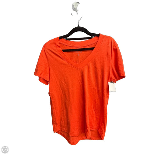 Top Short Sleeve By Loft In Red, Size: Xs