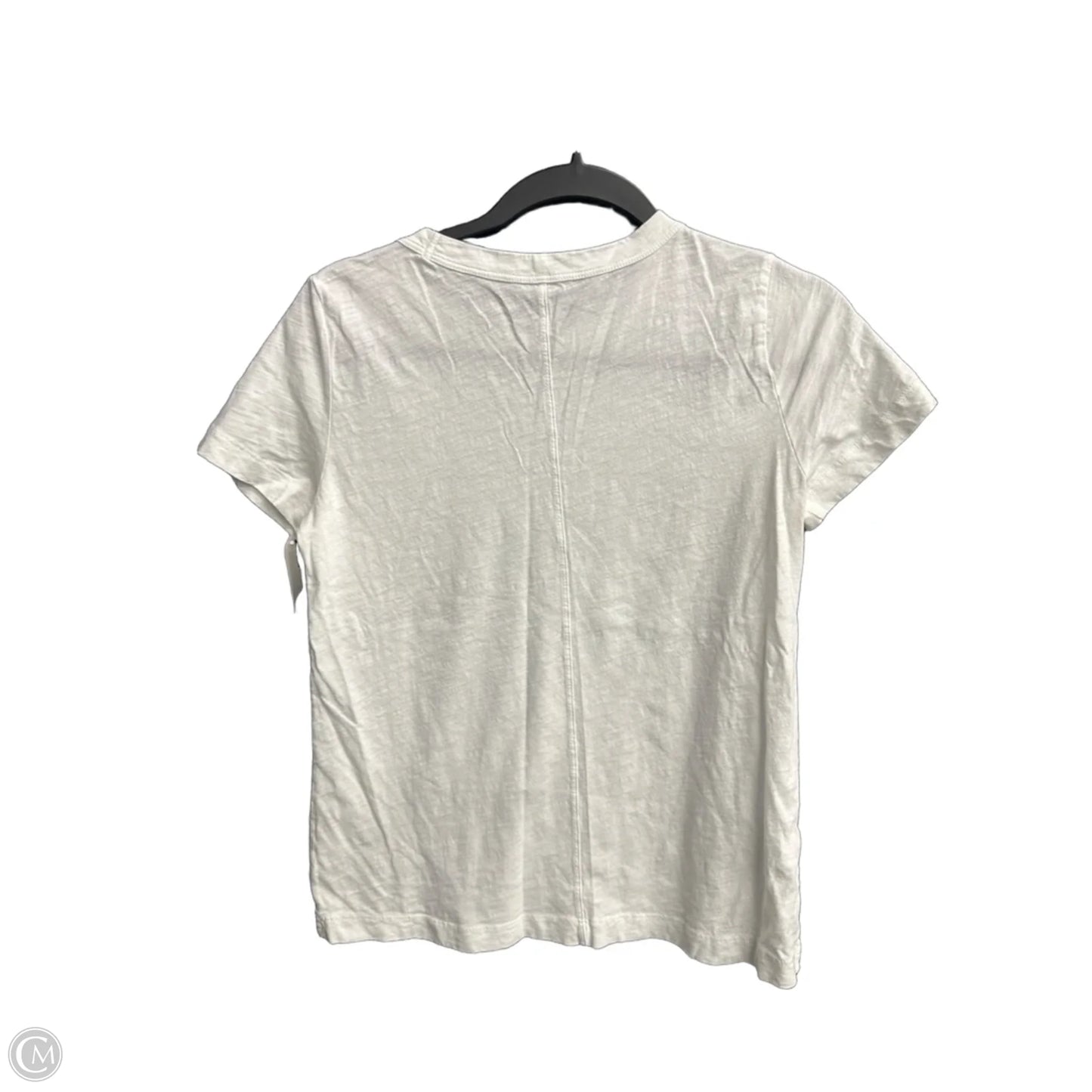 Top Short Sleeve By Loft In White, Size: Xs