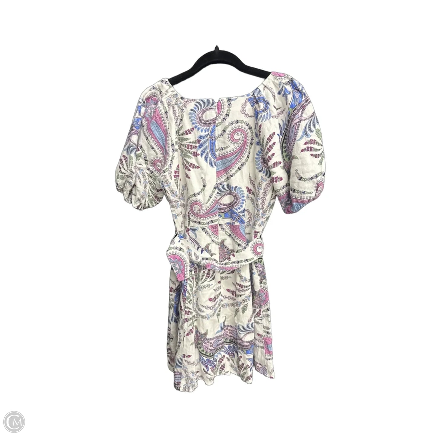 Dress Casual Midi By Loft In Paisley Print, Size: Xs