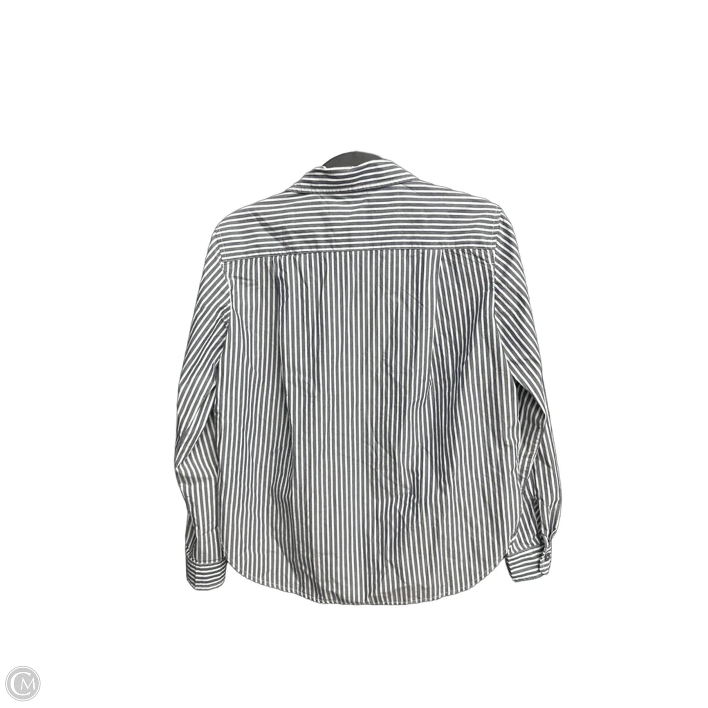 Top Long Sleeve By Loft In Striped Pattern, Size: Xs