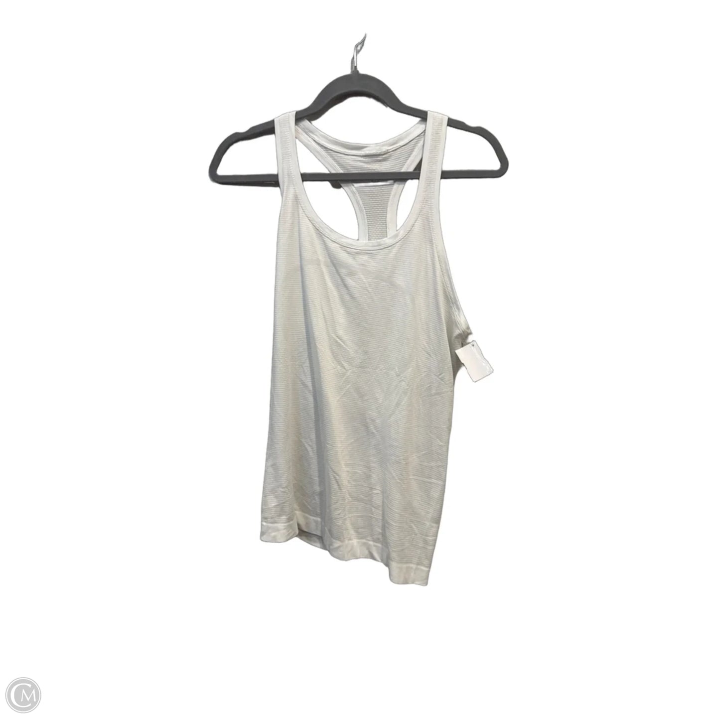 Athletic Tank Top By Lululemon In Striped Pattern, Size: L