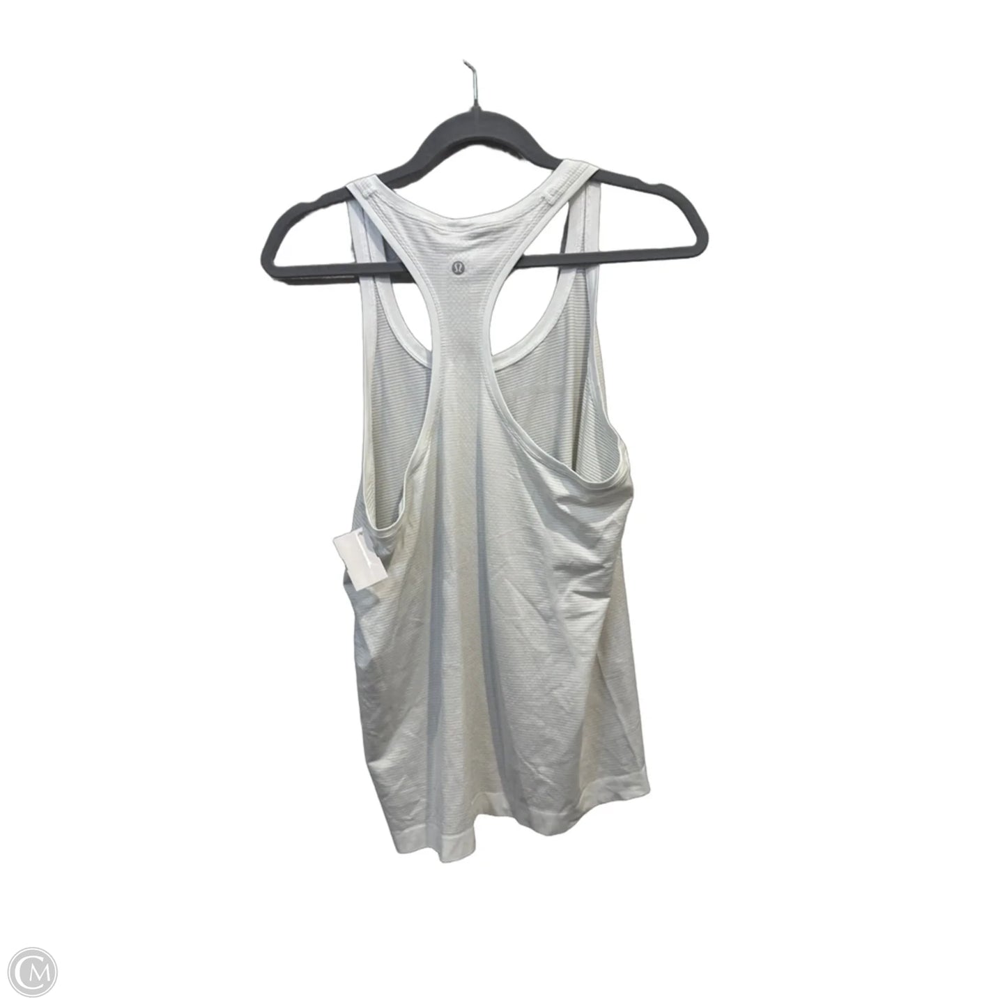 Athletic Tank Top By Lululemon In Striped Pattern, Size: L