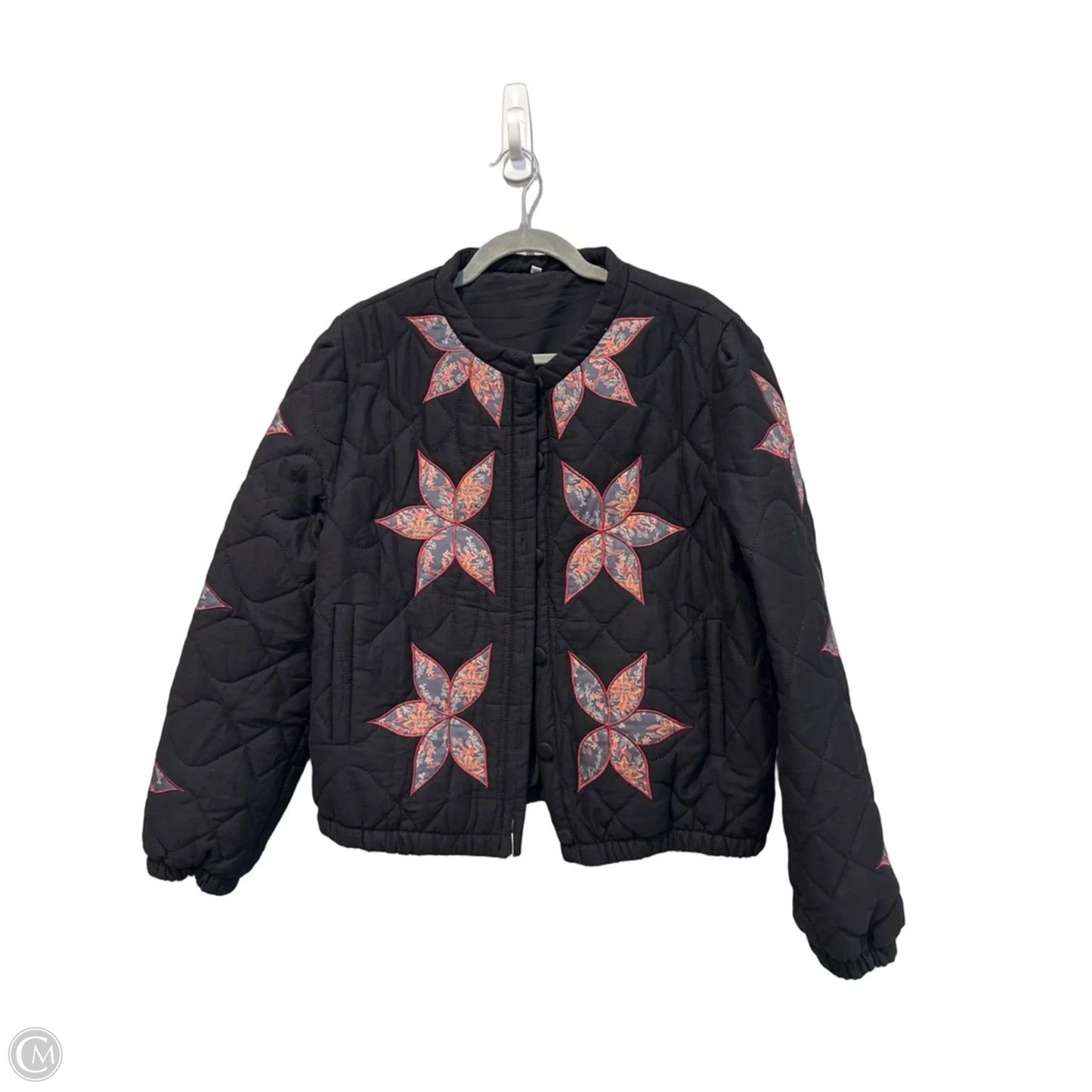 Jacket Puffer & Quilted By Clothes Mentor In Black, Size: M