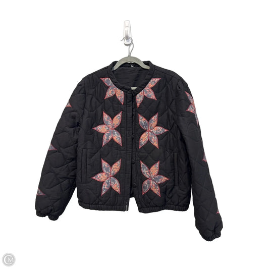 Jacket Puffer & Quilted By Clothes Mentor In Black, Size: M
