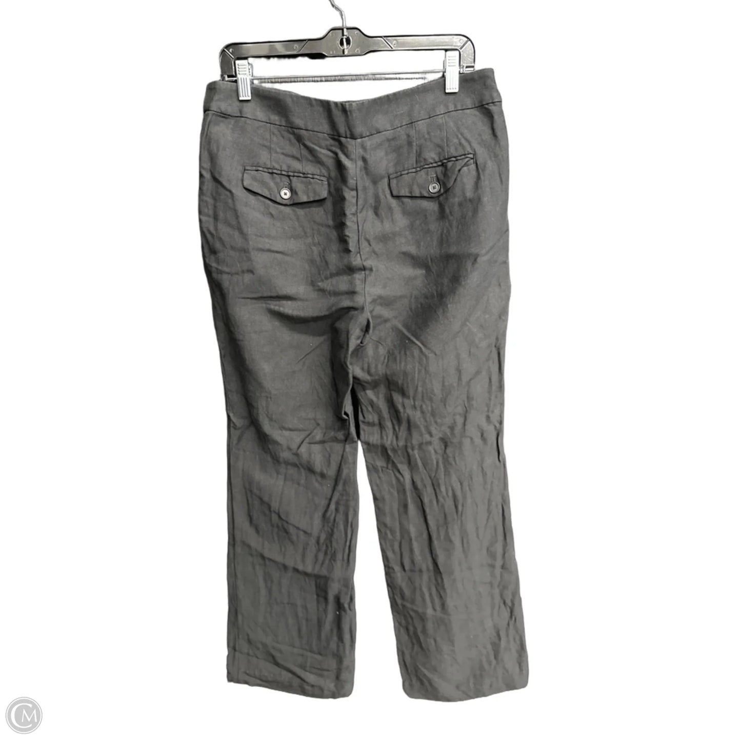 Pants Linen By Loft In Black, Size: 8