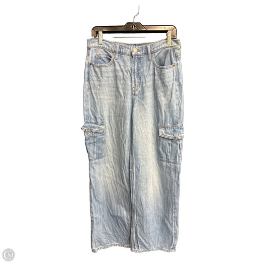 Jeans Wide Leg By Old Navy In Blue Denim, Size: 6