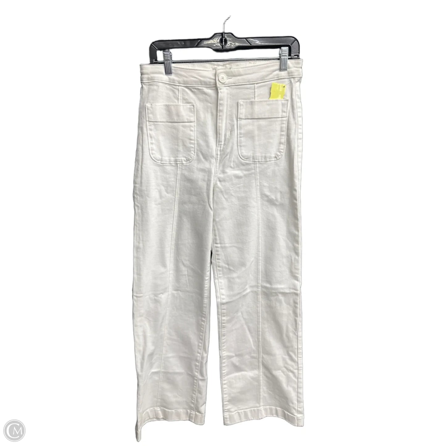 Jeans Wide Leg By Lc Lauren Conrad In White, Size: 10