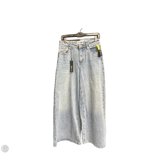 Jeans Wide Leg By Fashion Nova In Blue Denim, Size: 2