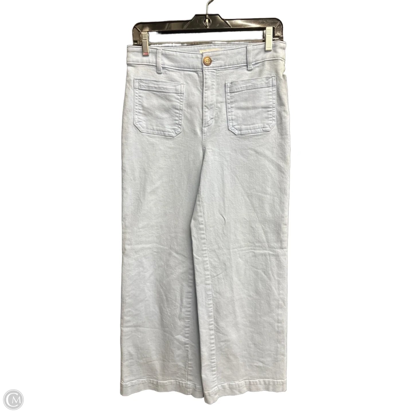 Jeans Wide Leg By Loft In Blue, Size: 2