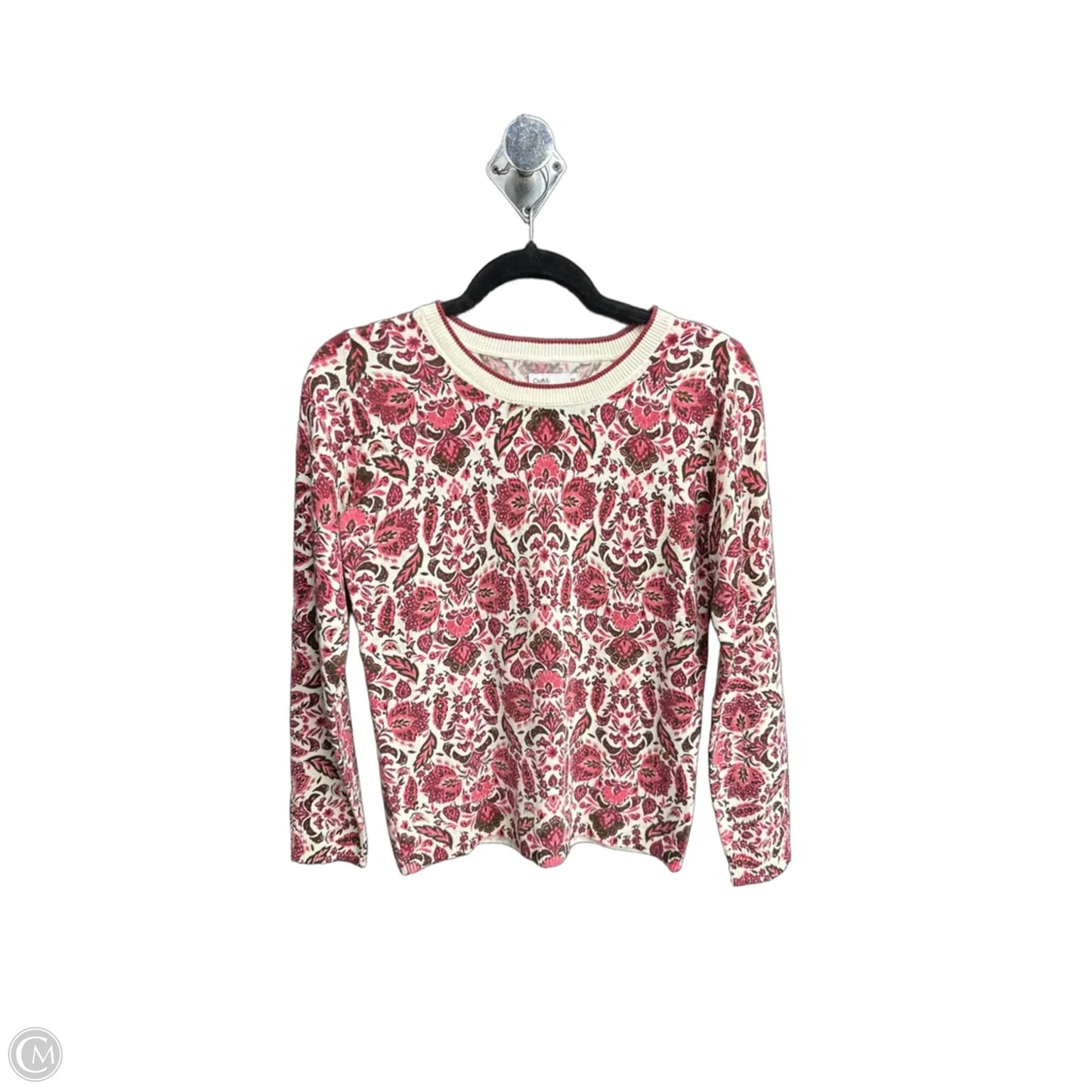 Top Long Sleeve By Croft And Barrow In Paisley Print, Size: Xs