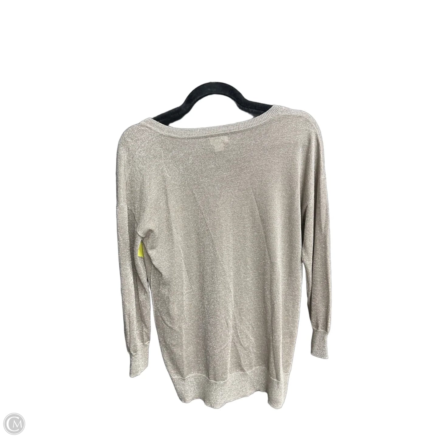 Top Long Sleeve By J. Crew In Gold, Size: S