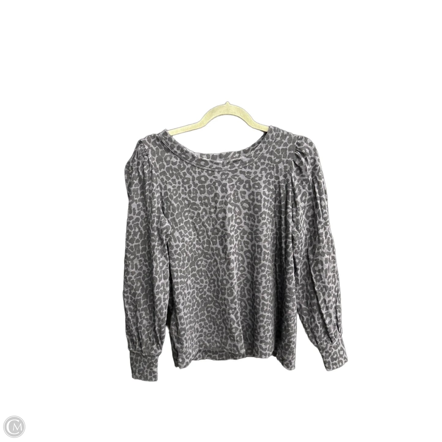 Top Long Sleeve By Loft In Animal Print, Size: M