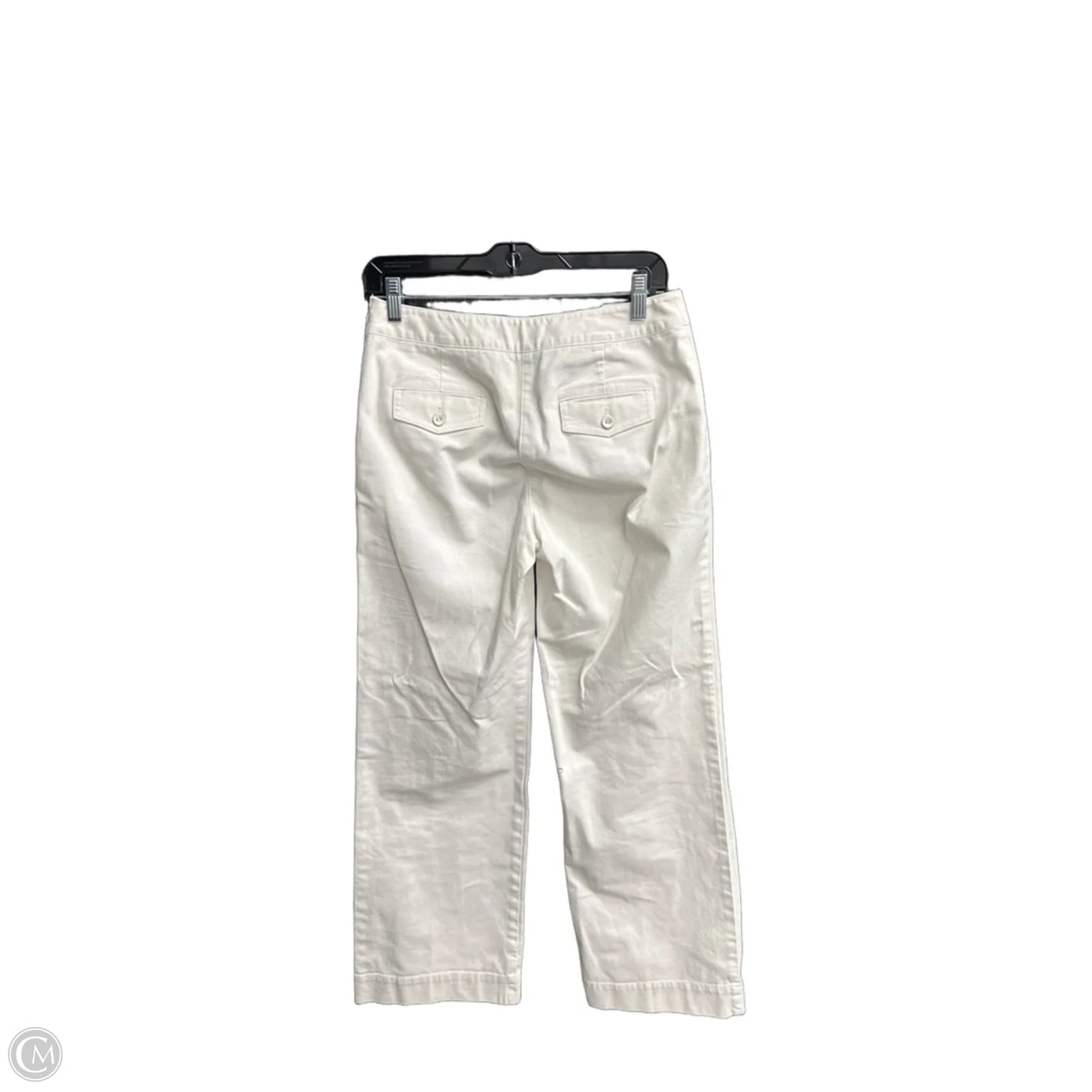 Jeans Wide Leg By Talbots In White, Size: 2