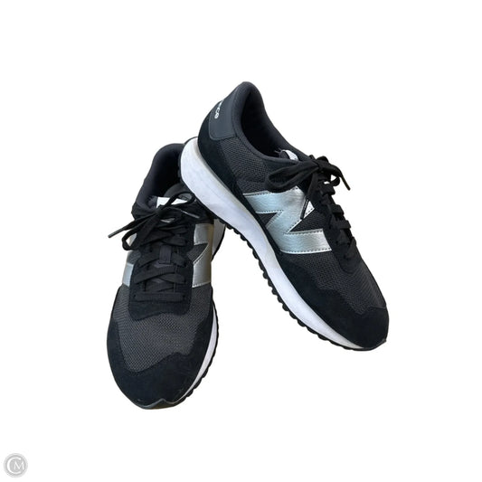 Shoes Sneakers By New Balance In Black & Silver, Size: 9.5